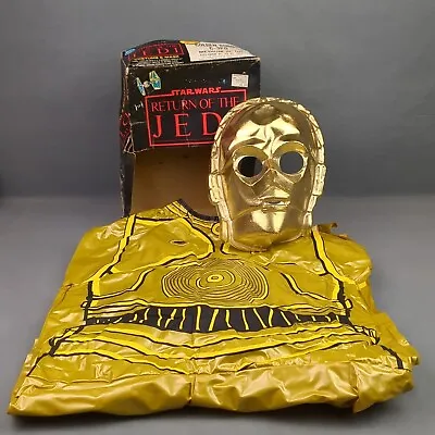 Star Wars Ben Cooper C-3PO Costume Return Of The Jedi Box Childs Medium (8-10)  • $48.88