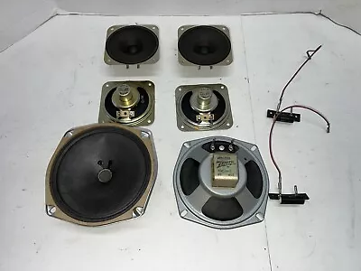 Vintage Zenith 5” Midranges & 3.5” Tweeters Speakers From Console • $9.99