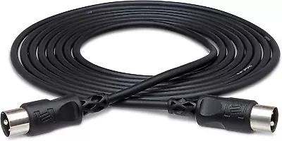 Hosa MID-320BK 5-Pin DIN To 5-Pin DIN MIDI Cable 20 Feet • $18.17