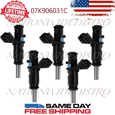 OEM 5X Siemens FUEL INJECTORS FOR 04-17 Volkswagen Beetle Jetta Passat Golf 2.5L • $111.99