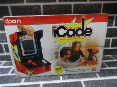 Ion Icade Arcade Cabinet For IPad / Tablet Portable Gaming Atari Brand New • £59.50