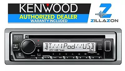 Kenwood KMR-D382BT Marine Boat Stereo W Bluetooth USB AUX CD Player Receiver • $179
