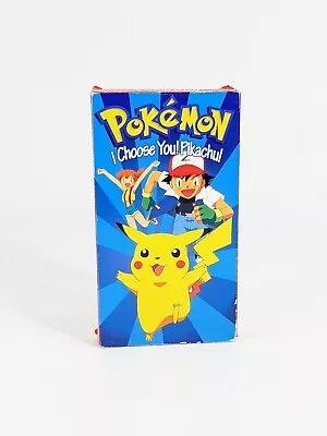 Pokemon Vol. 1: I Choose You Pikachu (VHS 1998) Pioneer Animated • $14.95