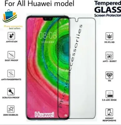 £0.99 • Buy Huawei  Mate30 P20 P30 Pro Lite 2.5D Tempered Gorilla Glass Screen Protector