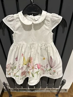 Next Baby Girl Dress White Size 6-9 Months • £3