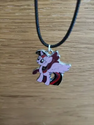 Metal My Little Pony Pendant Necklace Approx 17-19 Inches • £2