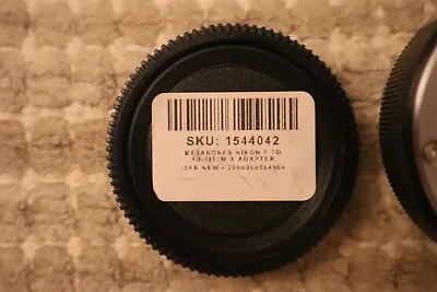 Metabones Nikon F Lens To Fujifilm X-Mount Camera T Adapter Black Matte • $60