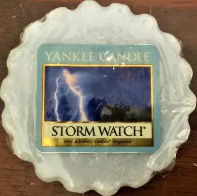 Yankee Candle Usa Deerfield Retired Wax Tart - Storm Watch • £2.99