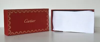 $175 • Buy Cartier Authentic Vintage Eyeglasses NOS Leather Hard Case + Red Display Box