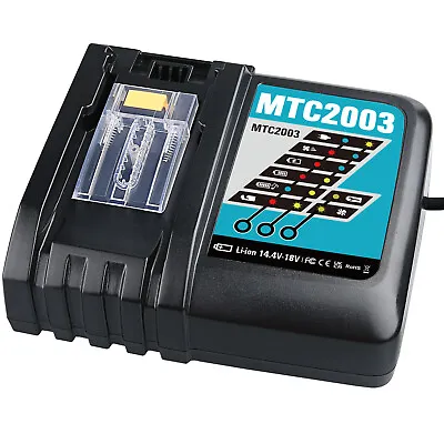 NEW Makita  DC18RC 18V Lithium Ion Battery Charger Optimum Rapid Charger • $17.89