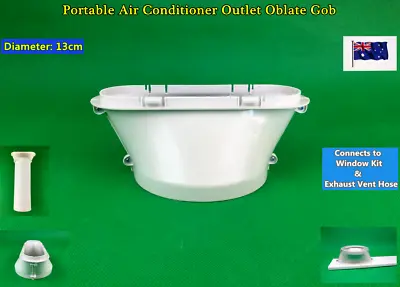 $20.21 • Buy Portable Air Conditioner Spare Parts Outlet Oblate Gob Adaptor (13CM) 