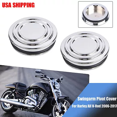 For Harley V-Rod Muscle VRSCF VRSCAW VRSCD VRSCDX XG750A Swingarm Pivot Covers • $24.68