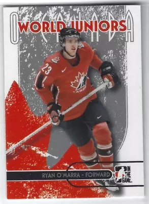 2007-08 In The Game O Canada #57 Ryan O'Marra • $1