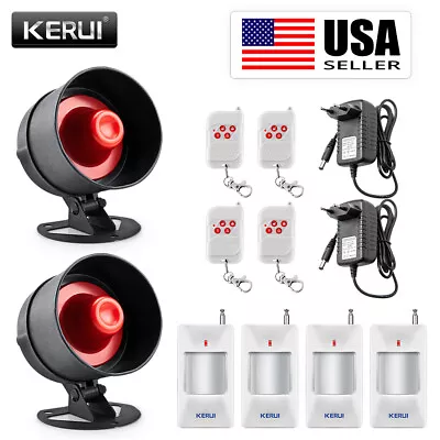 KERUI Wireless Alarm System House Home Burglar Siren Alert Security Door Sensor • $46.54