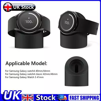 Portable Charger Dock Station Anti Slip For Samsung Galaxy Watch 4/4 Classic/3 U • £6.20