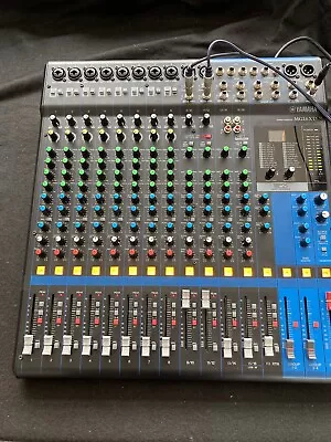 YAMAHA MG16XU Pro USB Mixing Desk With FX 16 Channels 4 Aux Sends Excellent Cond • £139