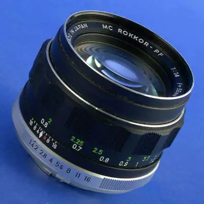 Minolta MC 58mm 1.4 Lens • $34.99