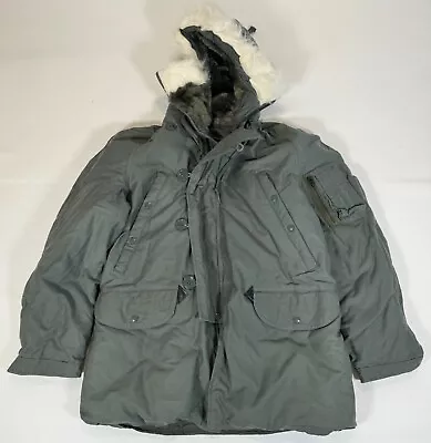 New USAF Military Extreme Cold Weather N-3B Snorkel Parka Jacket Coat Size Small • $134.99