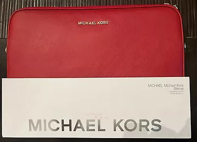 Michael Kors Tru Red Sleeve For MacBook  Pro & Pro Retina 13” • $50