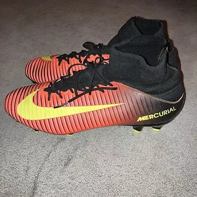 Nike Mercurial Veloce III SUPERFLY V? Soccer Cleats Red Yellow Black Mens 10.5 • $100