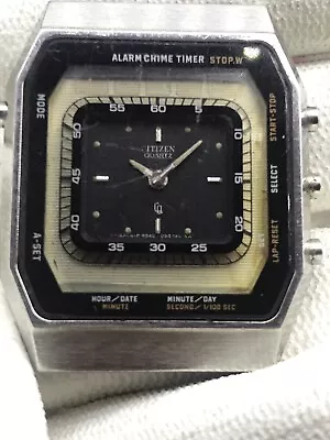 VINTAGE CITIZEN  TIME-TRACKER  ANA DIGI 30-0055 WATCH MADE JAPAN Does Not Work • $30