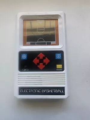 Handheld Video Game Vintage Mattel Electronic Basketball Toy • $20