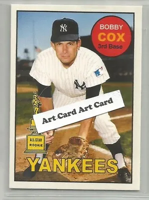 Bobby Cox  New York Yankees 2022 Baseball Art Card • $5.69
