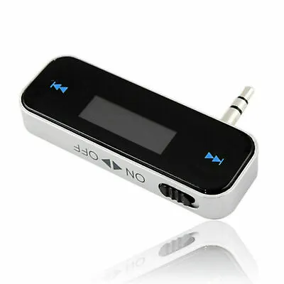 Wireless Handsfree Car FM Transmitter Kit MP3 Music Player Radio Audio Adapter • £6.04