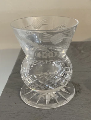£50 • Buy Vintage Edinburgh Scottish Crystal Thistle Glass