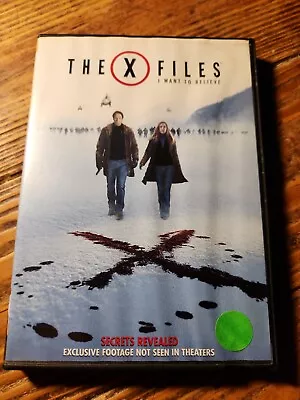 The X-Files: I Want To Believe DVD David Duchovny Gillian Anderson  • $1.99