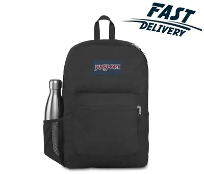 JanSport Cross Town Backpack - Travel Or Work Bookbag With Net Pocket • $25.99