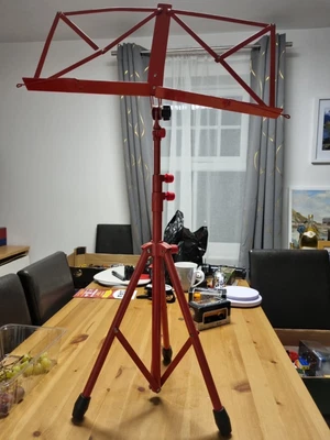 £10 • Buy Folding Music Stand - Lightweight, Collapsible Music Stand Hardly Used