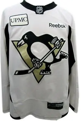 $149 • Buy Pittsburgh Penguins Size 58 Reebok Practice Worn Game Jersey UPMC130143