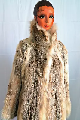 Lusciously Stunning Women's Coyote Fur Winter Coat ~ INCREDIBLE ~ A MUST HAVE! • $500