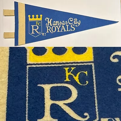 Vintage Kansas City Royals Missouri 4x9.75 Inch  Mini Pennant Mlb Baseball KC • $21.95