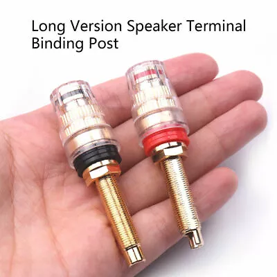 £19.19 • Buy 8pcs Amplifier Audio Speaker Binding Post Terminal Banana Plug Socket Connector
