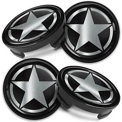 £17.99 • Buy Compatible With Ford Wheel Center Caps Alloy Hub Centre Badge 54mm Silver Black