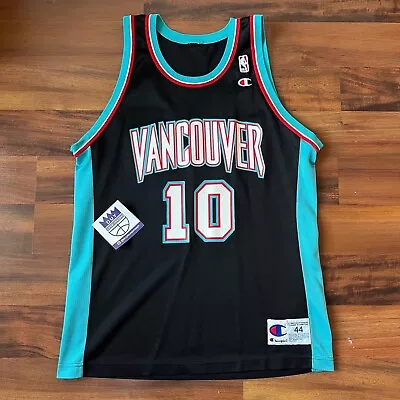 Mike Bibby Champion NBA VANCOUVER GRIZZLIES Jersey Mens Sz 44 • $125