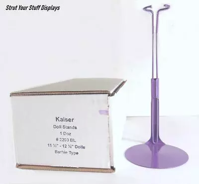 12 STANDS Kaiser #2290 LAVENDER Fits11.5 -12.5  Tall Dolls BARBIEJEM MONSTER H • $35