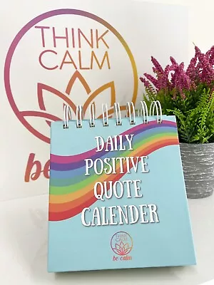 Daily Positive Quote Desktop Calendar Gift For Birthday Anniversary  • £19.95