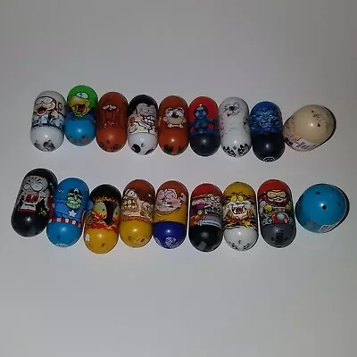 18 Mighty Beanz Toy Lot Marvel Captain America Vampire Beast Firefly Tiger • $16.96