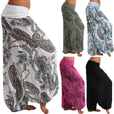 Plus Size Womens Yoga Harem Pants Leggings Baggy Ali Baba Hippie Hareem Trousers • $20.39