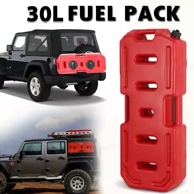 30L / 8 Gallon Fuel Gas Storage Tank Can Container To Jeep JK ATV SUV Motorcycle • $139.99