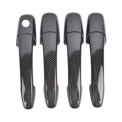 Carbon Fiber Style Door Handle Cover For Mazda 3 2004-2009 Mazda6 2002-2008 US • $11.99