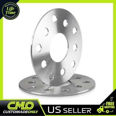 $32.95 • Buy 2) 10mm Hubcentric Wheel Spacers 5x112 For Audi A3 A4 A6 A8 TT S3 S4 S6 RS3 RS4