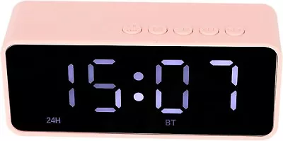 Smart Speaker Alarm Clock Bluetooth Speaker Distortion Free Multi Function • $49.99