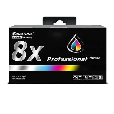 8x Eurotone Pro Ink Alternative For Epson Workforce WF-5690-DWF WF-5190-DW • $248.33