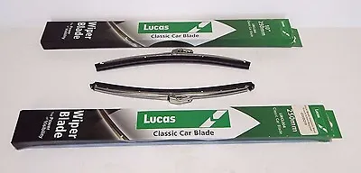 New Pair Lucas Stainless Wiper Blades For MGB 1963-1968 • $49.95