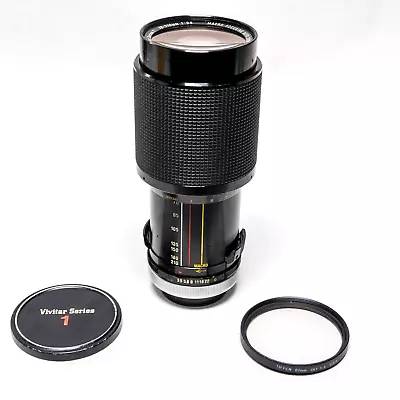 ⭐ Vivitar Series 1 70-210mm F/3.5 Canon FD-Mount Macro Manual Focus Zoom Lens ⭐ • $42.99