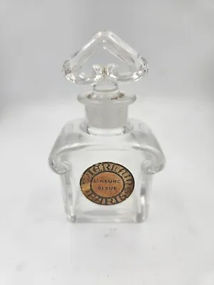 Vintage Antique Guerlain Paris L'heure Bleue Perfume Bottle Empty • $100